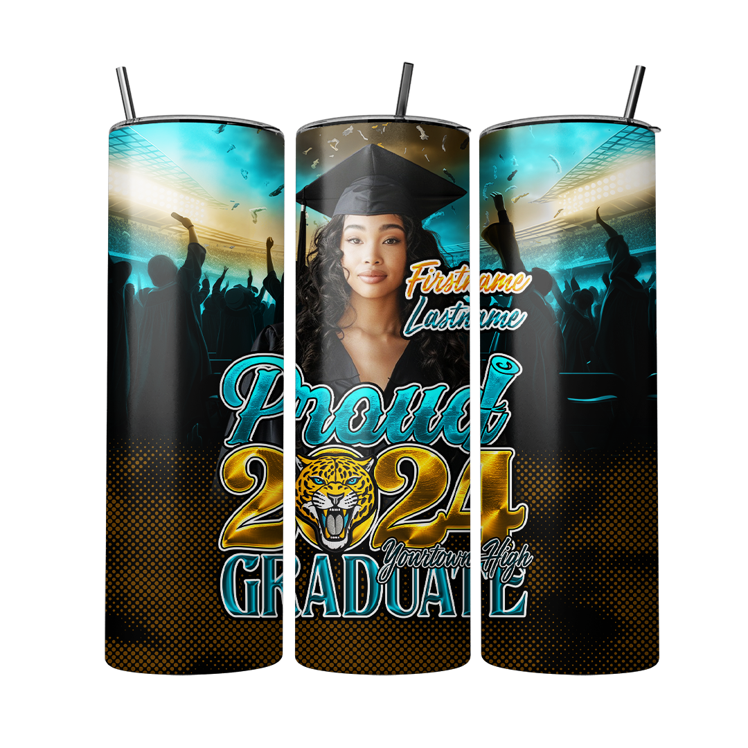 Graduation 2024 Proud Graduate Tumbler