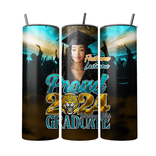 Graduation 2024 Proud Graduate Tumbler