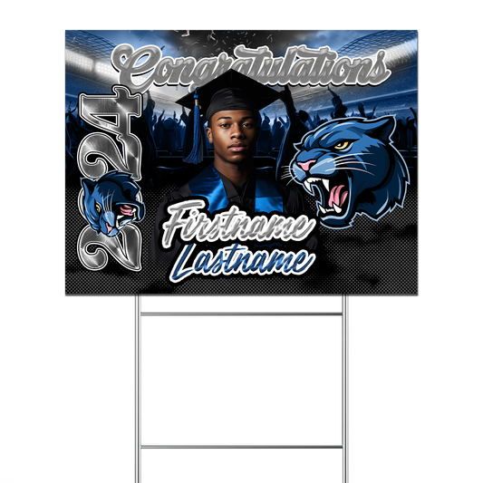 Graduation Yard Sign