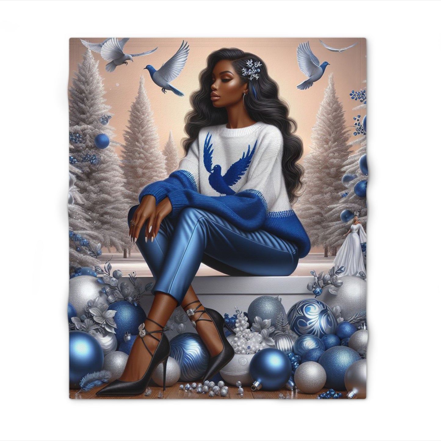 ZETA WOMAN Throw Blanket