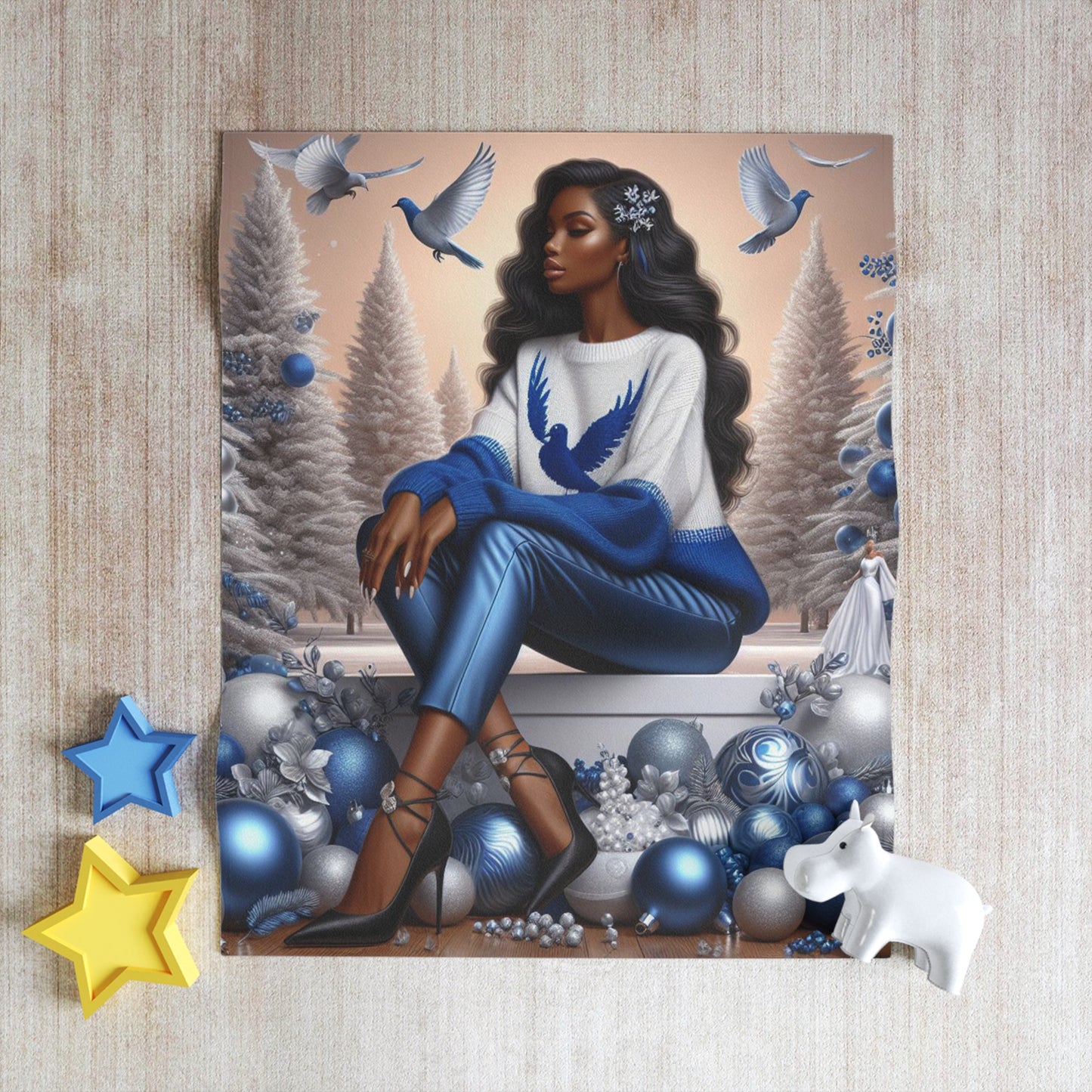 ZETA WOMAN Throw Blanket