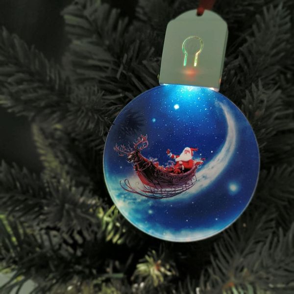 Custom LED Christmas Ornament