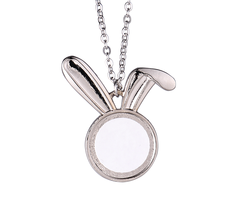 Sublimation Bunny Necklace