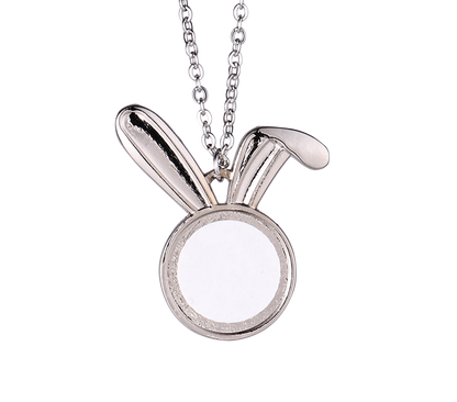 Sublimation Bunny Necklace
