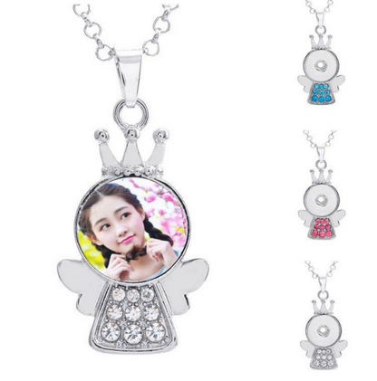 Princess Snap Button Necklace-Custom