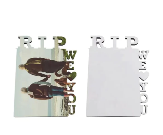 Custom RIP We Love You Keychain