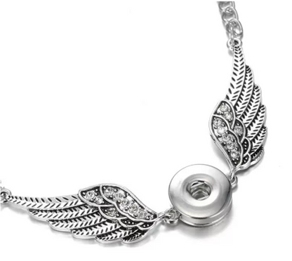 Angel wings necklace pendant for Sublimation