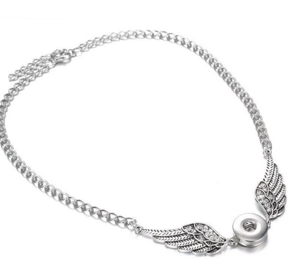 Angel wings necklace pendant for Sublimation