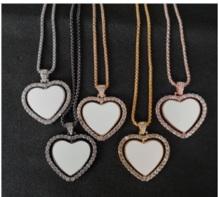 Rotating Heart Necklace-Custom